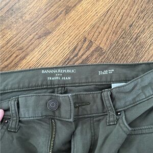 Banana Republic Khaki Travel Jeans